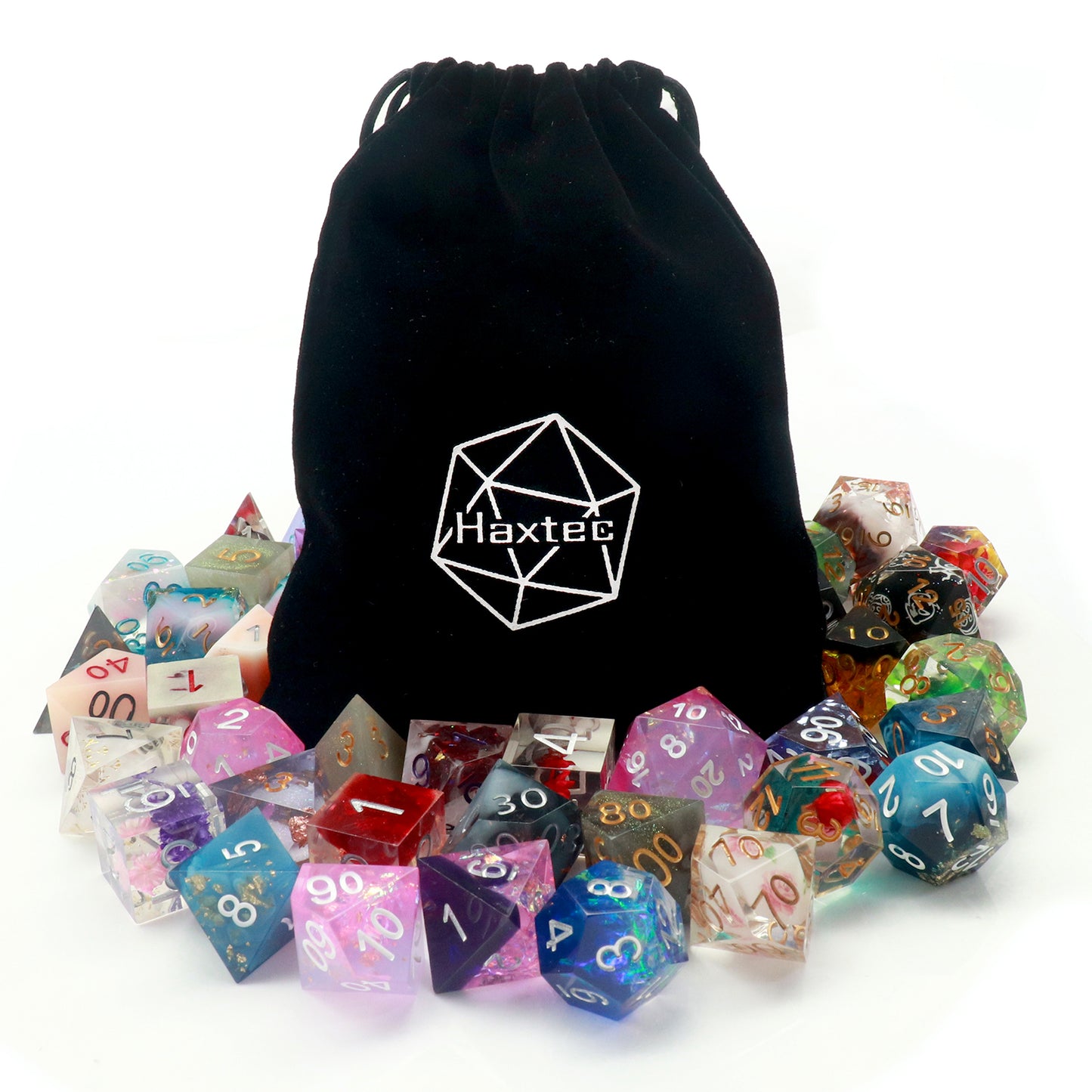 Free Shipping Pound o Dice Bundle 100+ Random Premium Polyhedral Plastic Dice