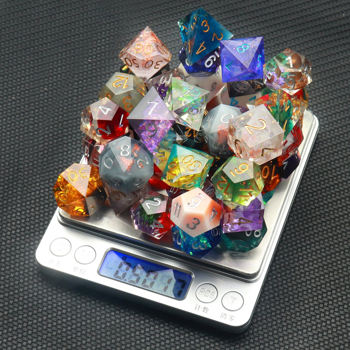 Free Shipping Pound o Dice Bundle 100+ Random Premium Polyhedral Plastic Dice