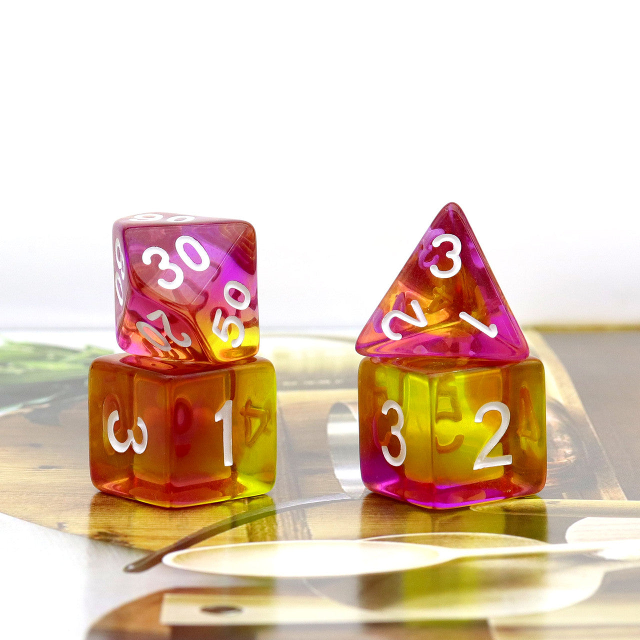 resin dice,dnd dice set,rpg dice