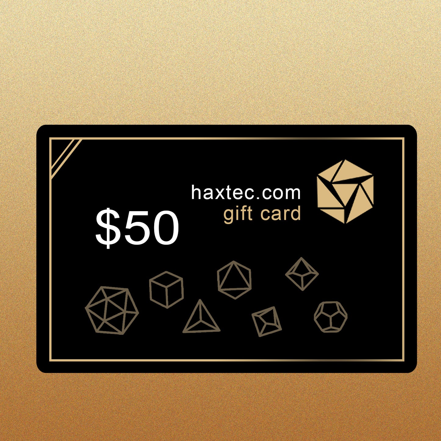 Haxtec Dice Gift Card