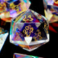 rainbow glass, prism glass dice, glass dice, rainbow dice