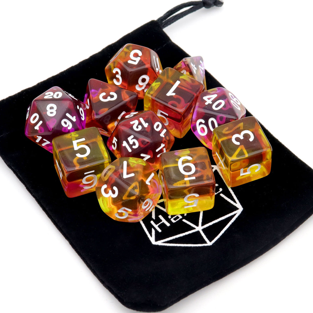 resin dice,dnd dice set,rpg dice