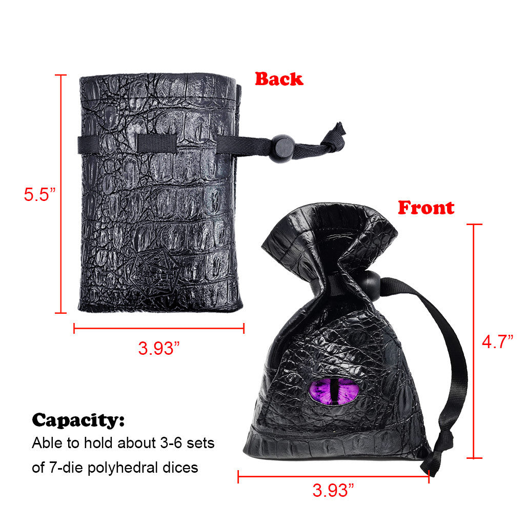 Haxtec dice bag size