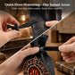 Haxtec Embroidered Rune-Infused Red Dragon Eye PU Leather Bag