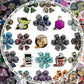 Mystery DND Dice Set 7PCS Polyhederal Dice Set Dungeons and Dragons Gifts for DND Lovers Players Masters