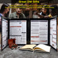 Haxtec DM Screen 2.0 Dungeons and Dragons 5E GM Game Masters Screens DND Fire