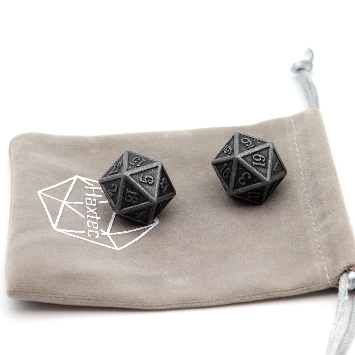 Haxtec Singe D6 and D20 Dice Polyhedral DND Dice 6 Sided 20 Sided
