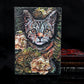 Haxtec DND Notebook 3D Embossed Colored Cat Leather Campaign Journal W/ Pen, Fantasy Journal for TTRPG Dungeons and Dragons DM & Player Gifts A5
