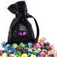 Dragon Eye Leather Dice Bag-Mama Dragon-Lavender Eye