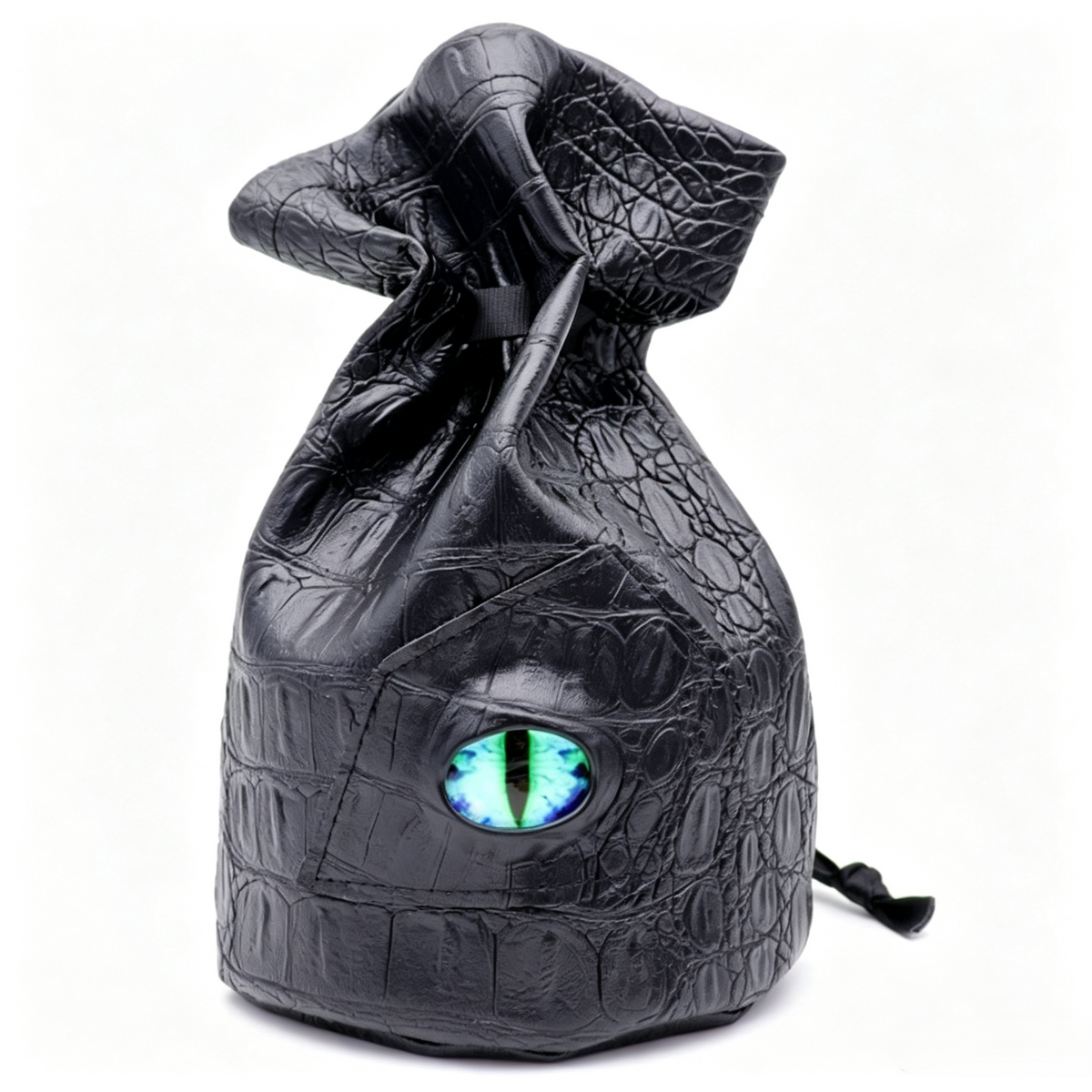 Dragon Eye Leather Dice Bag-Eternal-Blue Eye