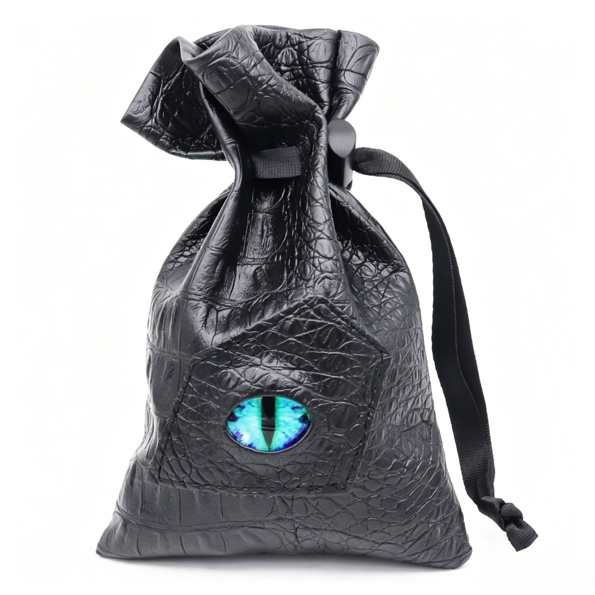 Dragon Eye Leather Dice Bag-Eternal-Blue Eye