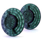Spinner Dice 7-in-1 Metal DND Dice Set Fidget Spinner Dice Dragon Sword Novelty DND Gifts Green Purple