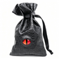 Dragon Eye Leather Dice Bag-Red Eye