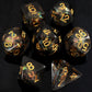 Haxtec Clear Iridescent Mylar Core Resin DND Dice