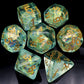 Haxtec Clear Iridescent Mylar Core Resin DND Dice