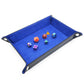 Haxtec Leather dice tray dnd blue
