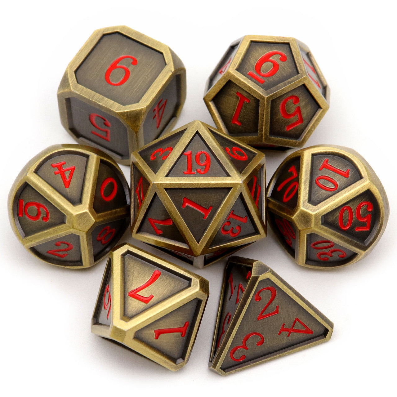 metal dice,dnd dice set,rpg dice,classic collection dice