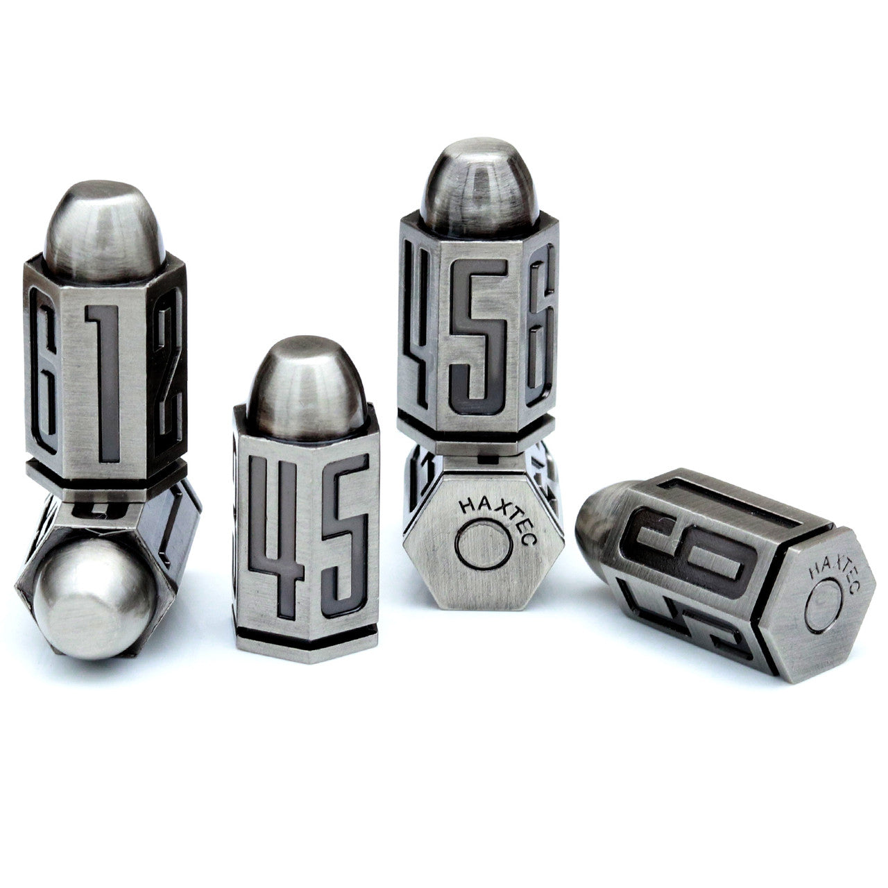 Menu Bullets Dice Bullet Metal Dice – Haxtec Dice