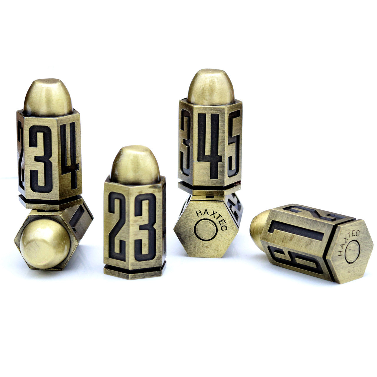 antique bronze metal d6 dice bullet dice metal by haxtec dice