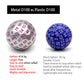 silver metal dice, silver red dice, glow in the dark dice, d100 dice, single d100, metal d100 dice, d100