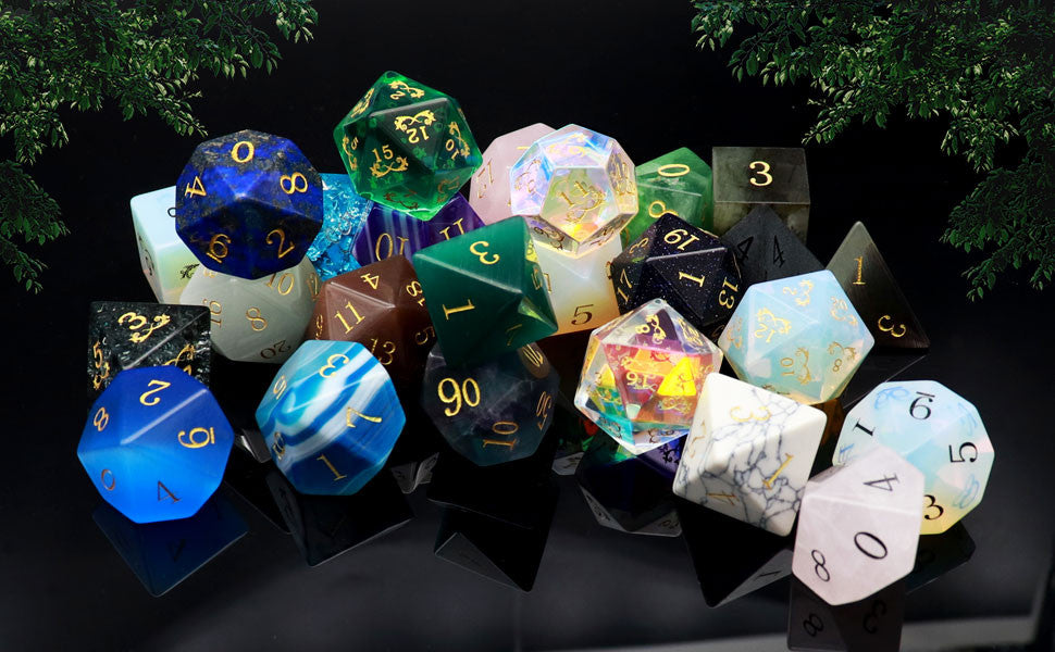 mystery dice gemstone
