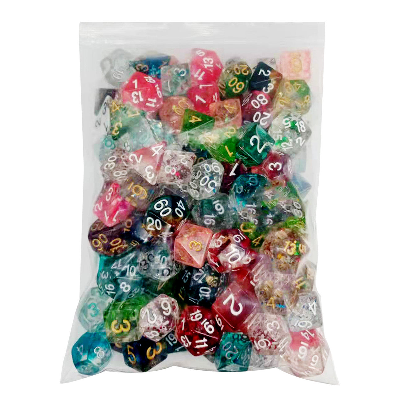  OUKELANWO Polyhedral Resin Lord of The Rings DND Dice